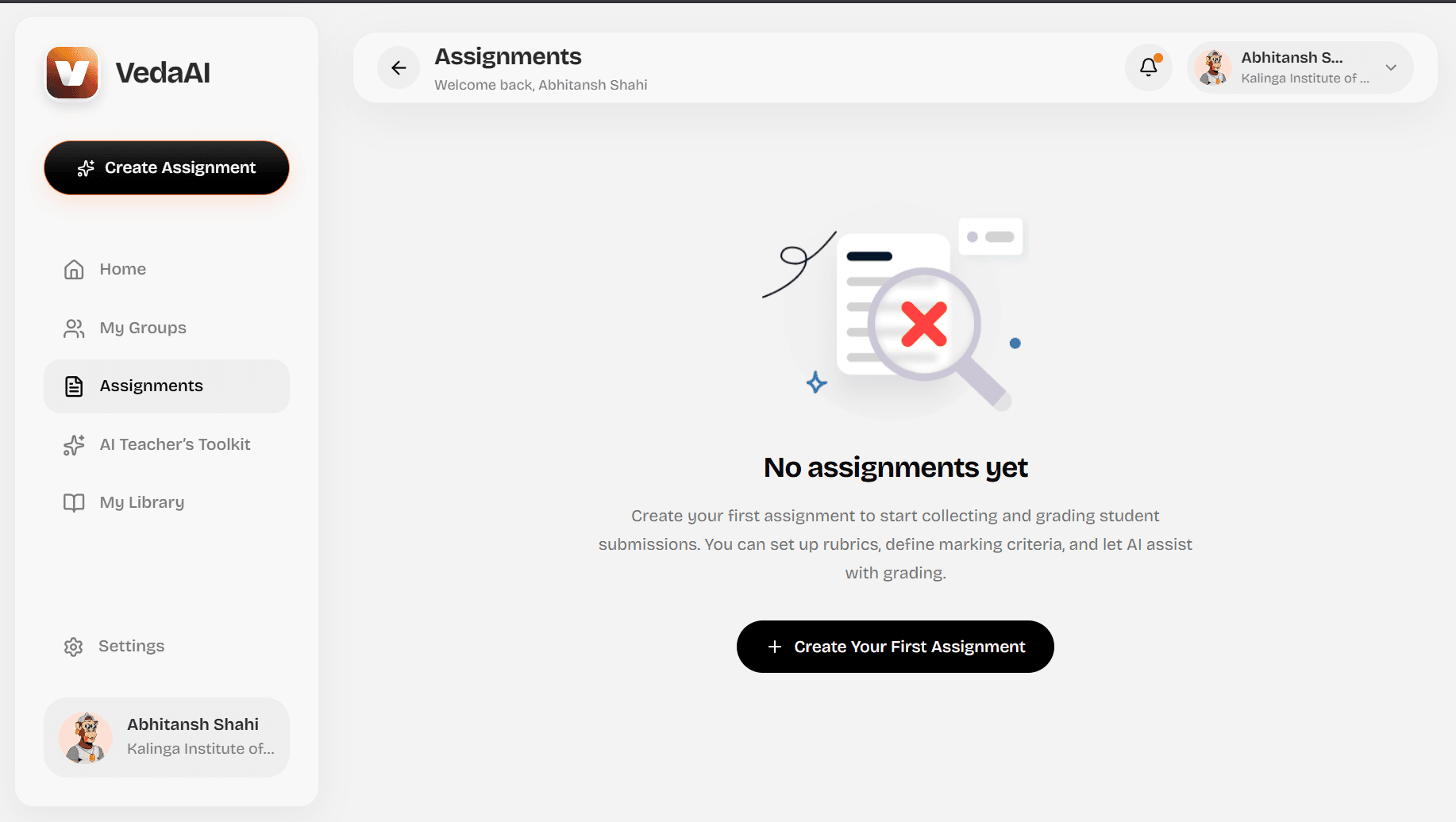 VedaAI - AI Assessment Generator