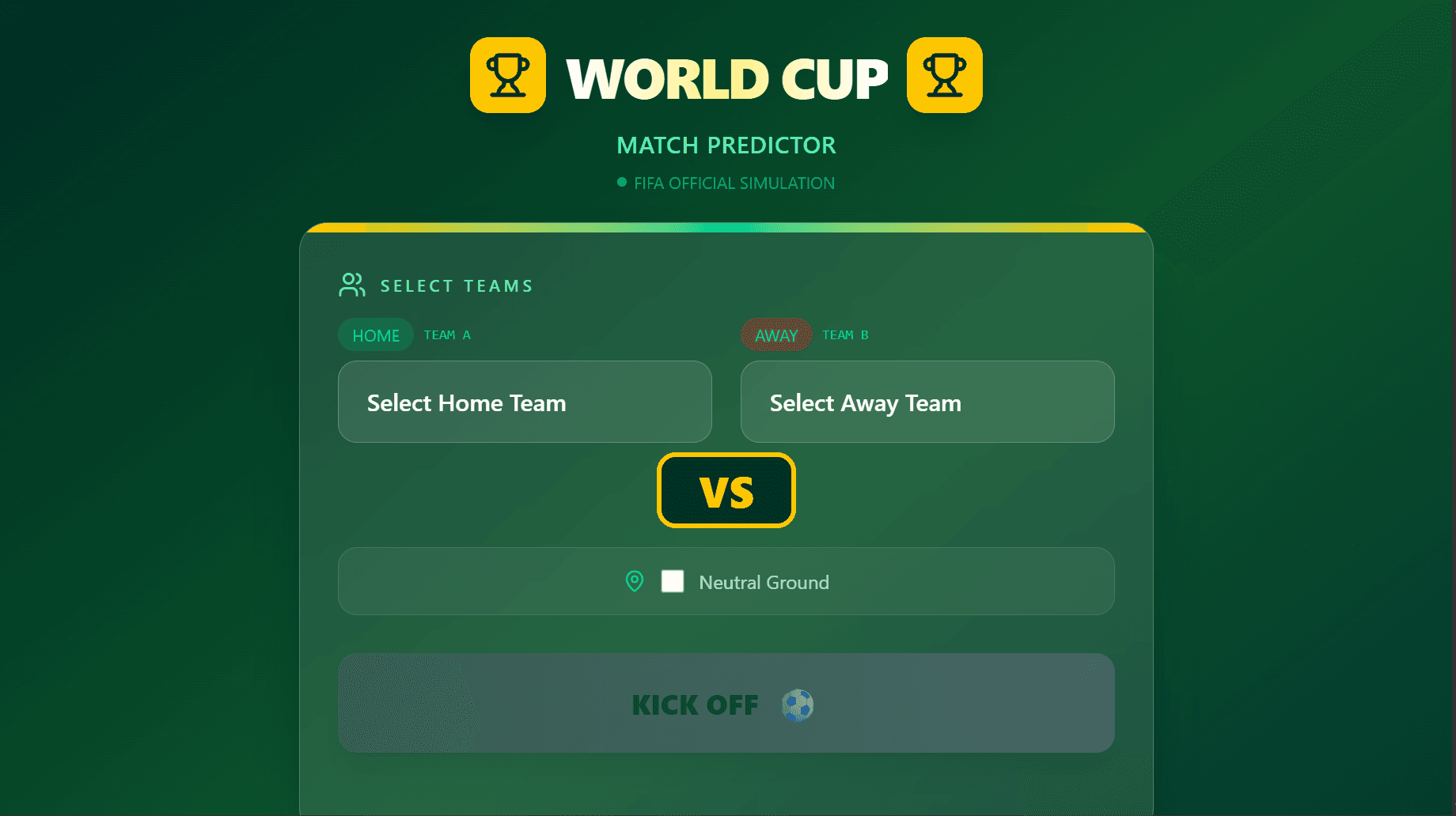 Football Match Predictor